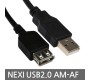 [NEXI] USB2.0 AM-AF 연장 케이블